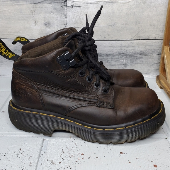Dr. Martens Shoes - Dr martens brown boots .